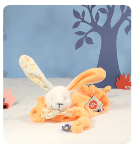 Doudou Lapin Pêche à pois